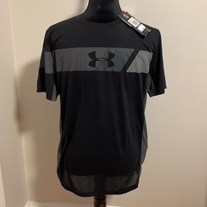 Under armour youth size xl boys. Black t shirt NWT